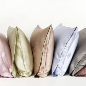 šilko pagalvės