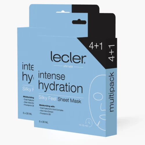 Lecler INTENSE-HYDRATION – kaukė sausai odai, po kurios 77% moterų šerpetojimas visiškai išnyko