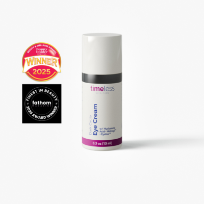 Timeless™ Dark Circle paakių kremas su peptidais - kai paakiai atrodo patamsėję ir pavargę
