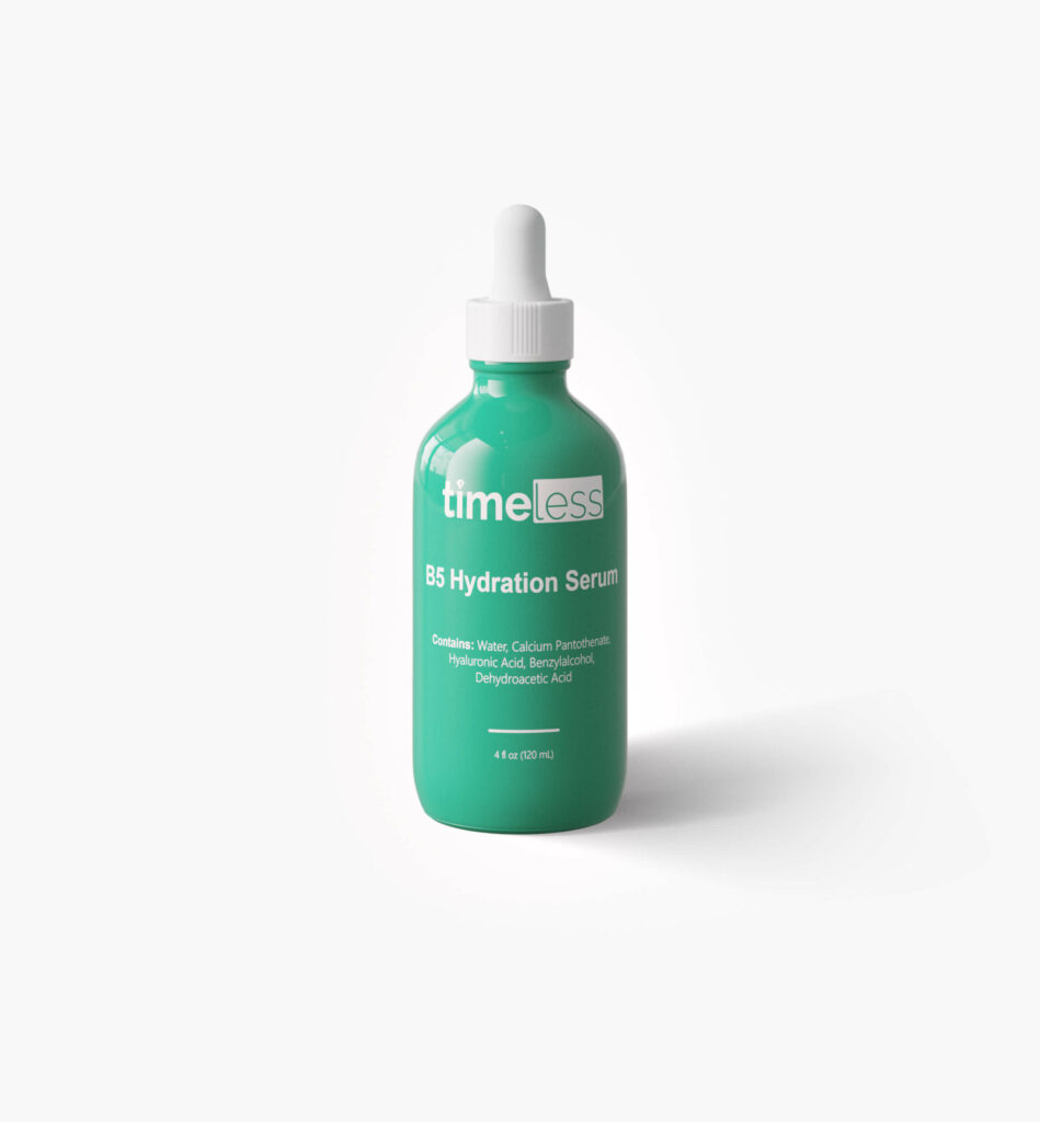 Timeless™ Vitamin B5 serumas su hialuronu (didelė talpa – 120 ml)