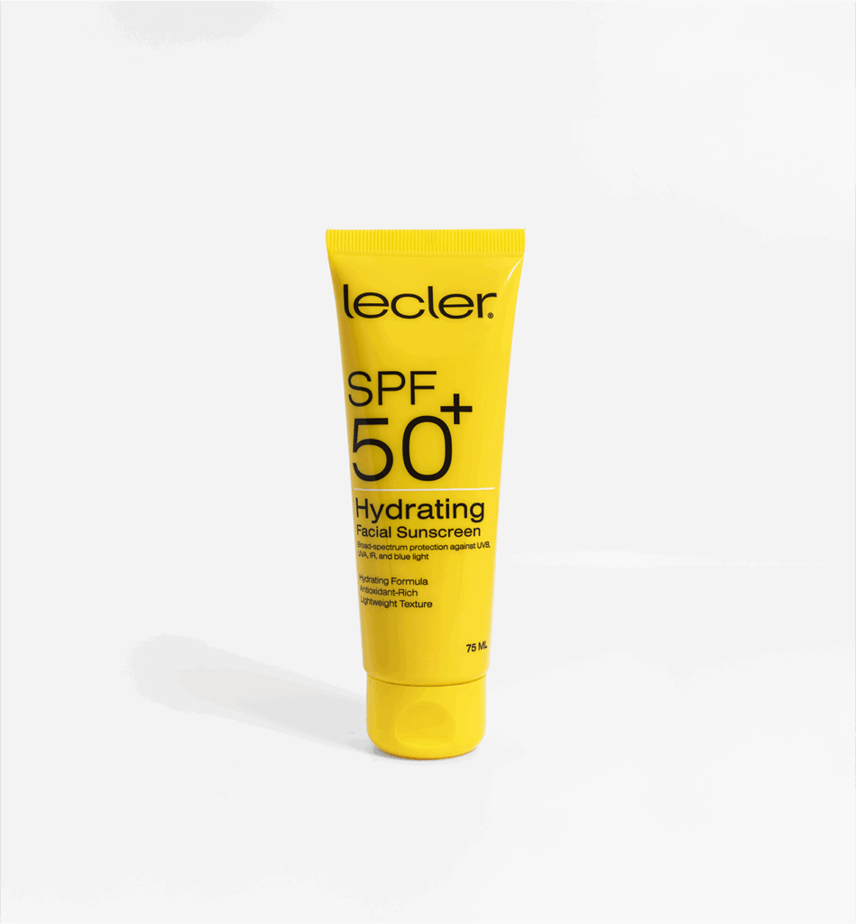 Veido kremas nuo saulės Lecler SPF 50+ Hydrating Facial Sunscreen