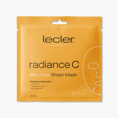 Lecler RADIANCE C. Lakštinė veido kaukė su vitaminu C