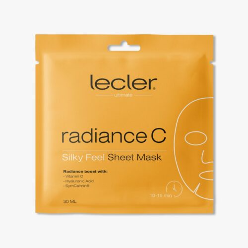 Lecler RADIANCE C. Lakštinė veido kaukė su vitaminu C
