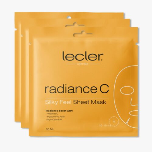 Lecler RADIANCE C. Lakštinė veido kaukė su vitaminu C