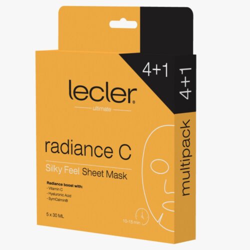 Lecler RADIANCE C. Lakštinė veido kaukė su vitaminu C