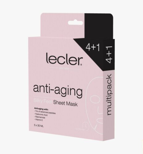 Stangrinanti lakštinė veido kaukė Lecler ANTI-AGING